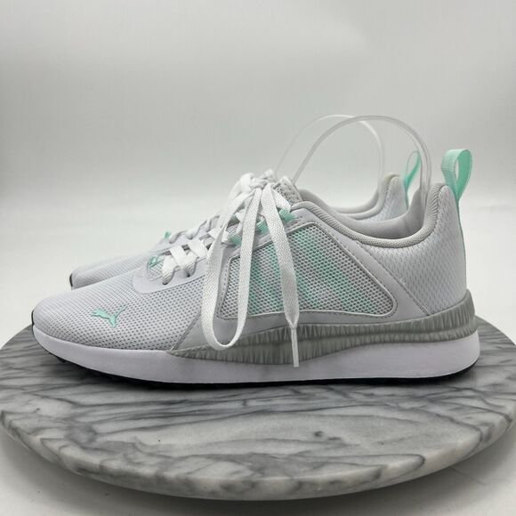 Puma Running Shoes Womens 8.5 White Next Cage Lace Up Athletic Lifestyle 368892 - Picture 5 of 12